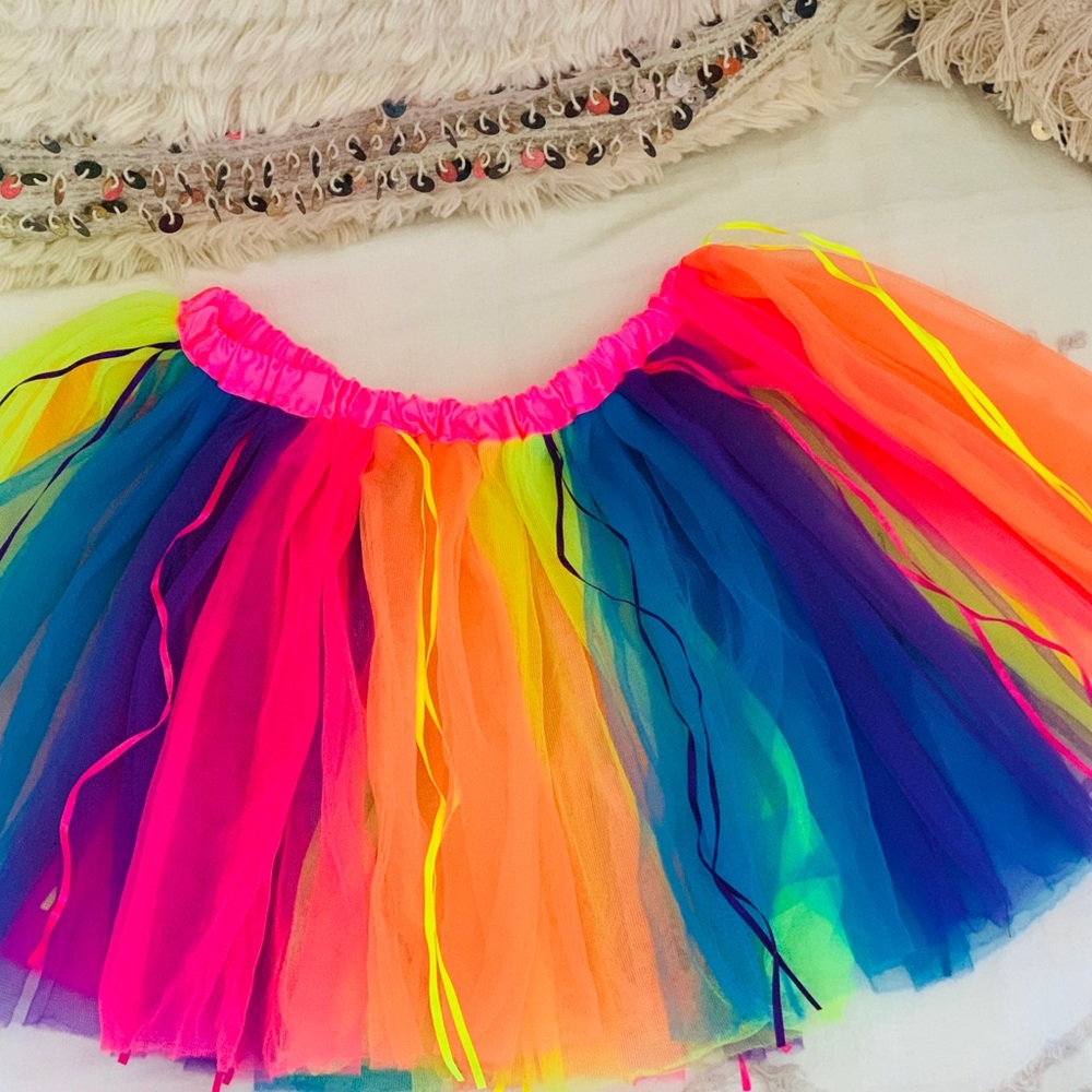 Youth rainbow tutu